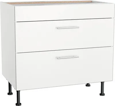 Produktbild von Optifit Kochfeldumbauschrank Bengt932 BxTxH 90 x 58,4 x 87 cm weiß matt zerlegt KFBE UC936-8E+