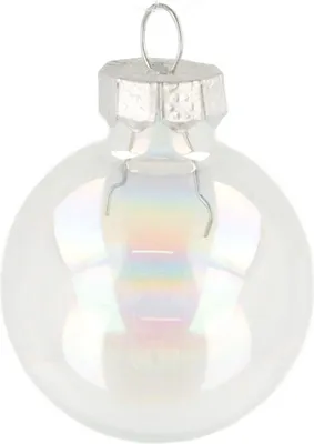 Produktbild von Glas Weihnachtskugeln Mini Deko-Diamanten Advent Glanz, 22 Stück