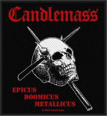 Produktbild von Candlemass Epicus Doomicus Metallicus Aufnäher zum Aufnähen 100 x 100 mm