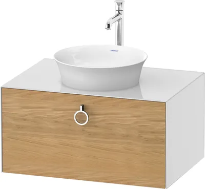 Produktbild von DURAVIT WT49800H585 WTU wandh. White Tulip,1 Ausz.,mit