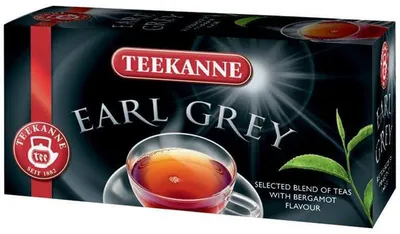 Produktbild von Schwarzer Tee Teekanne, Earl Grey, 20×1,65 g