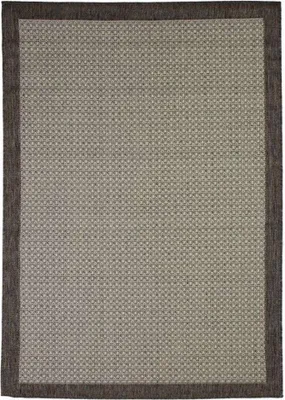 Zdjęcie produktu dla Dywanik do wnętrz i na zewnątrz, jasnoszary, 120 x 170 cm