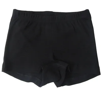 Produktbild von HERMKO 52710 Mädchen Panty aus Baumwolle/Elasthan, Girl Unterhose, Farbe:schwarz, Größe:116