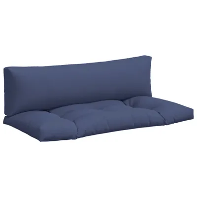 Produktbild von Palettenkissen 2 Stk. Marineblau Oxford-Gewebe