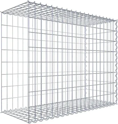 Produktbild von Anbaugabione Typ 2 100 cm x 80 cm x 40 cm (L x H x T), Maschenweite 5 cm x 10 cm, Spirale