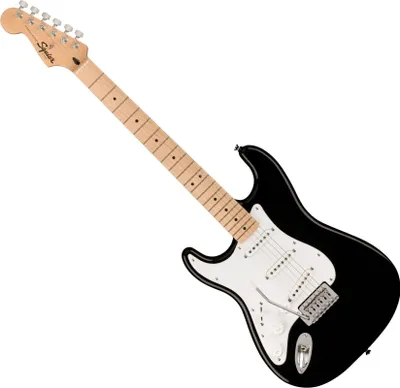 Zdjęcie produktu dla Fender Squier Sonic Stratocaster LH MN Black Gitara elektryczna