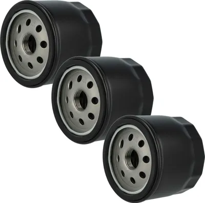 Produktbild von vhbw 3x Ölfilter Ersatz für Husqvarna 531307393, 531029786, 531 30 73-93, 531 02 97-86 für Rasenmäher - Ersatzfilter