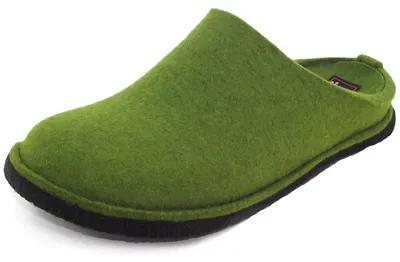 Obrázek produktu pro Haflinger dámské pánské pantofle z vlněné plsti Flair Soft 311010, velikost:37 EU, barva:Green