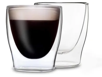 Immagine prodotto di DUOS®, tazze da espresso in vetro, 2 x 80 ml, a doppia parete