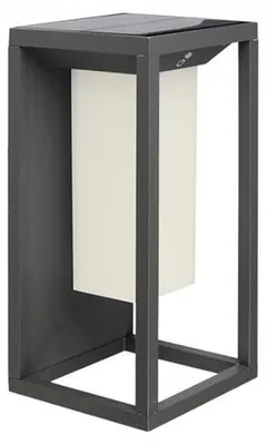 Immagine prodotto di V-TAC PRO VT-77 Lampada led solare 2W da muro colore grigio chip samsung da esterno sensore movimento - crepuscolare 3000K IP65 - sku 784