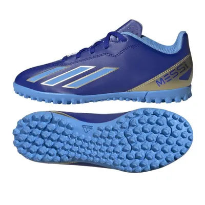 Produktbild von Adidas X CRAZYFAST Club Messi JR TF Kinder-Fußballschuhe/Rasen, blau, Größe 38
