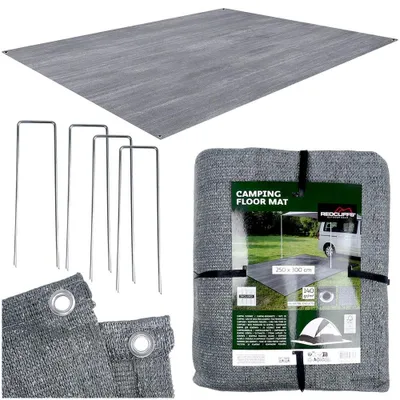 Produktbild von Zelt- und Vorzeltboden mit Heringen 250x300 cm 5 Stück.