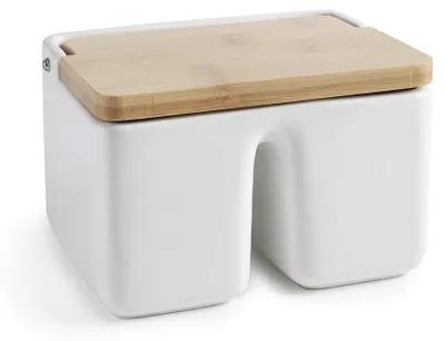 Immagine prodotto di Contenitore in Vetroceramica bianca DUO