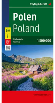 Obrázek produktu pro Polsko, silniční mapa 1:500 000, freytag & berndt
