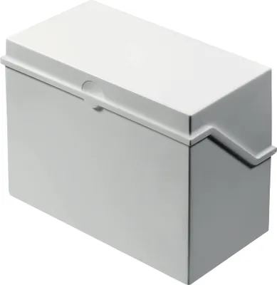 Immagine prodotto di helit H6214582 Klein-Karteikasten A5 quer lichtgrau unbestückt