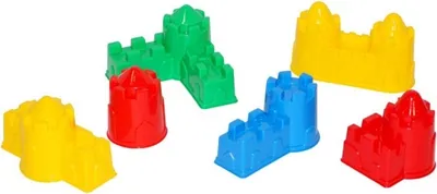 Image de Polesie Set de moules à château, 6 pcs.