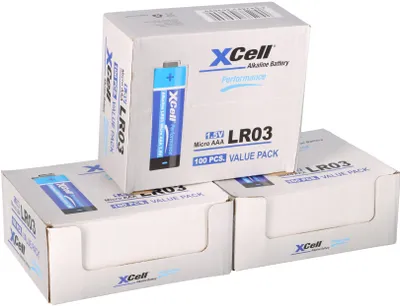 Zdjęcie produktu dla 300x Bateria XCell AAA LR03 Micro Super Alkaline 1,5V
