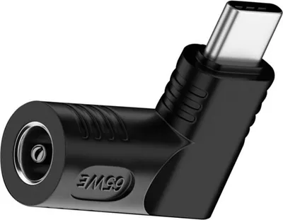 Produktbild von INF 65W DC Buchse auf USB Typ-C Stecker PD Netzteil Adapter Konverter