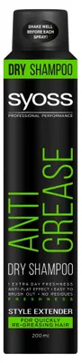 Produktbild von Syoss Trockenshampoo Anti-Fett für fettiges Haar, 200ml