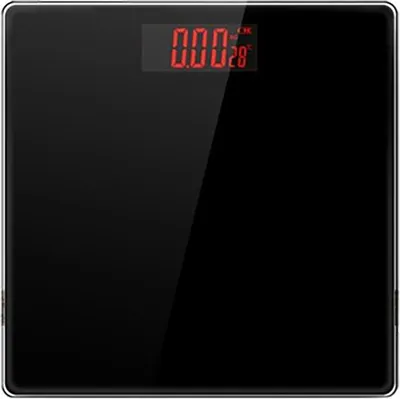 Immagine prodotto di INF Elegante Bilancia Pesapersone Digitale Nera - Precisa ed Elegante