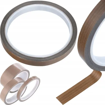 Obrázek produktu pro Rosfix Izolační Páska PTFE ze Skelných Vláken 0,18 mm – Tepelně Odolná od -70 °C do +300 °C | 15 mm x 10 m | Izolační Páska pro Svářečské Zařízení
