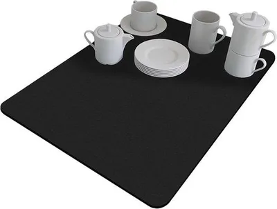 Zdjęcie produktu dla Czarna mata antypoślizgowa 30 x 40 cm