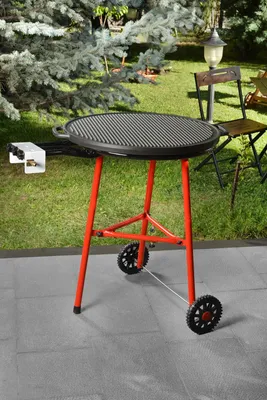 Produktbild von Hermia Concept, Parilla Jumbo, Grill, Schwarz, 100 % METALL, 45 x 45 x 84 cm