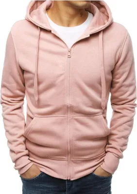 Produktbild von Dstreet Sweatshirt mit Reißverschluss für Männer Cibor rosa XL