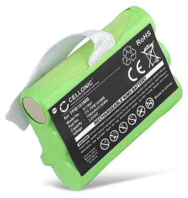 Image de CELLONIC 1x Batterie pour Babyphone Compatible avec Topcom Babytalker 1010, Babytalker 1020, Twintalker 3700, TPB103MB - (700mAh, 3.6V	)