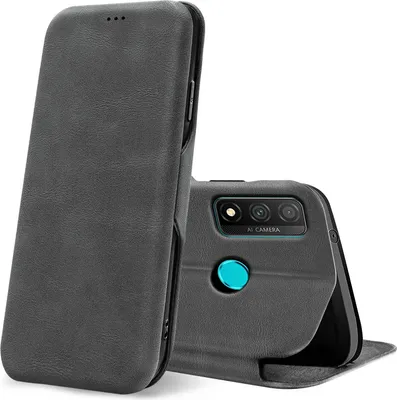 Immagine prodotto di Custodia a conchiglia per Huawei P Smart 2020 Cover Cover a libro Custodia per telefono cellulare con slot per schede Copertura protettiva premium