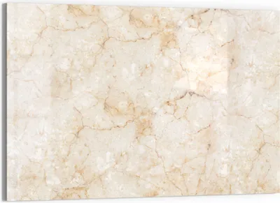 Produktbild von DEQORI Magnettafel Glas 60x40 cm 'Miteinander verschmolzen' beschreibbar Whiteboard
