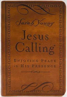Produktbild von Jesus Calling, Small Brown Leathersoft, with Scripture References
