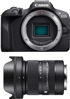 Image de CANON EOS R100 + SIGMA Objectif 18-50mm f/2.8 DC DN Contemporary