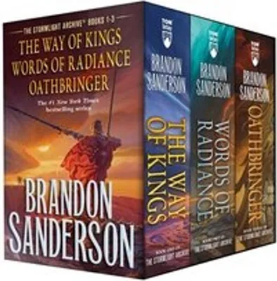 Imagen del producto de Stormlight Archive MM Boxed Set I, Books 1-3
