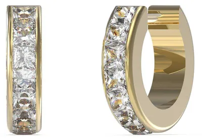 Produktbild von GUESS HUGGIE ME JUBE03134JWYGT-U Ohrringe, Einheitsgröße, Nicht-Edelmetalle, Kei