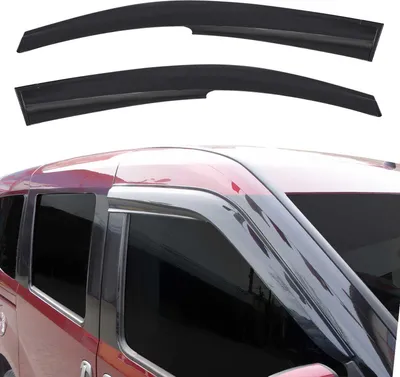 Produktbild von Windabweiser Regenabweiser für VW Caddy 2003-2025 Dunkel Acryl 2tlg
