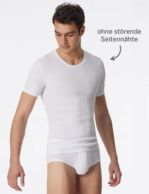 Produktbild von Schiesser Herren 2 Pack Unterhemd Feinripp