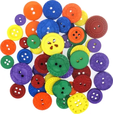 Produktbild von Dress It Up Knöpfe Color Me Knopfmischungen in verschiedenen Farben : Bunt gemischt (Primary) Color Me: Bunt gemischt (Primary)