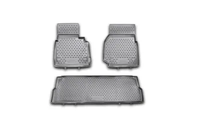 Zdjęcie produktu dla ELEMENT gumowe dywaniki podłogowe 3D do LAND ROVER Defender, 2007->, 3 szt.