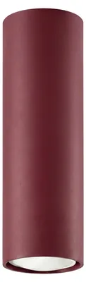Image de Plafonnier LAGOS 20 bordeaux 1xGU10 10W acier 20x6x6cm Sollux Lighting