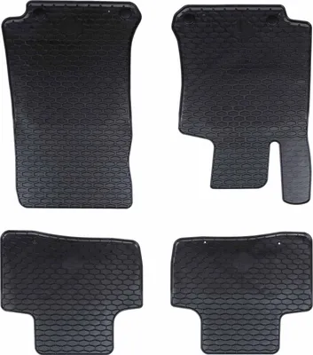 Image de Tapis de voiture 4 pcs Noir adapté pour GLC 2016-2022