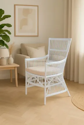 Produktbild von Rattansessel mit Kissen Clarissa