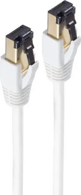 Produktbild von shiverpeaks BS08-41026, 1 m, Cat8.1, F/FTP (FFTP), RJ-45, RJ-45, Weiß