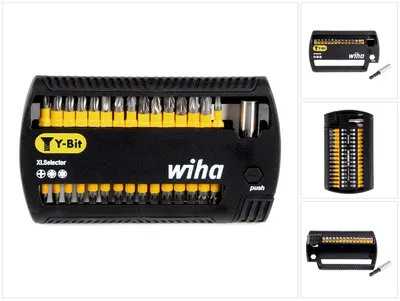 Produktbild von Wiha 31-teiliges Y-Bit-Set XLSelector 25 mm 41832