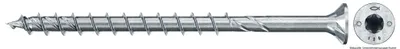 Produktbild von fischer Holzbauschraube PowerFast FPF II CTP 8,0 x 120 BC 50 Senkkopf mit Innenstern TX Teilgewinde galvanisch verzinkt blau passiviert, 50 Stück