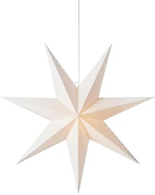 Image de Markslöjd LIVELY Étoile suspendue blanc, ø 60 cm