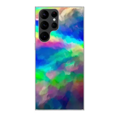 Produktbild von MuchoWow® Handyhülle Schutzhülle Hülle für Samsung Galaxy S22 Ultra Aquarell - Kunst - Psychedelisch Silikon Softcase Handy Hülle - Abbildung