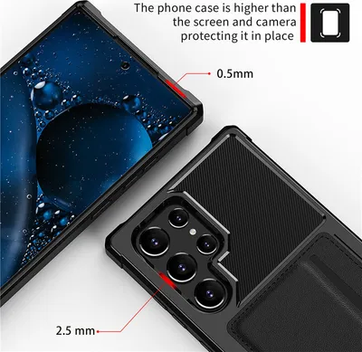 Produktbild von INF Schutzhülle für Samsung S9 Plus mit Kartenfach