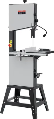 Produktbild von VEVOR Bandsäge, 340 mm, Tischsäge mit Ständer, 440–846 U/min stufenlos machbare Geschwindigkeit, 1100 W 1-1/2 PS, 220 V, für die Holzbearbeitung von Aluminium, Holz, Metall & Kupfer