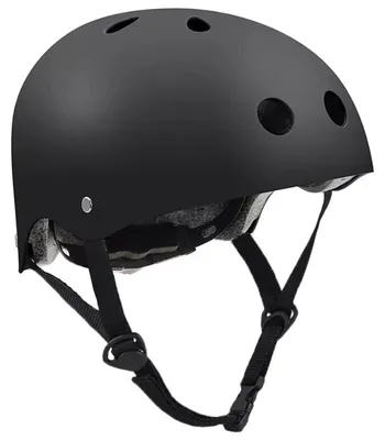 Produktbild von Fahrradhelm Skatehelm atmungsaktiv Sicherheit leicht verstellbar Schwarz L